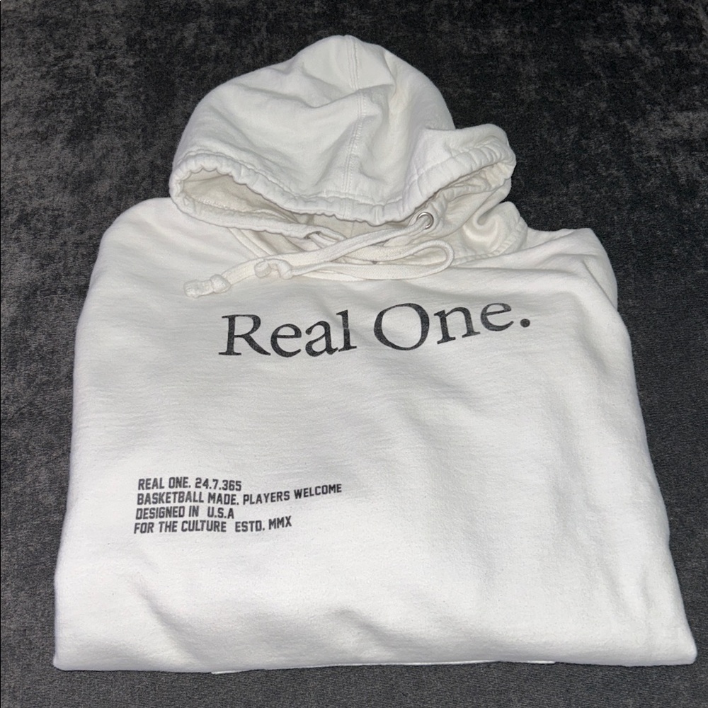 Hoop Culture “Real One” Basketball Hoodie